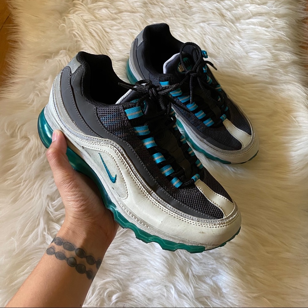 NIKE AIR MAX 95 NS TIDE POOL BLUE WOLF GREY SHOES